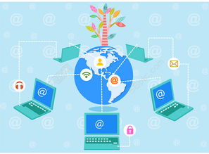 卡通多媒體信息圖表素材 免費(fèi)下載矢量圖，編號(hào)26452937，千圖網(wǎng)助力網(wǎng)絡(luò)與信息安全軟件開(kāi)發(fā)